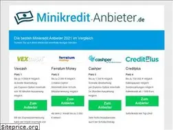 Sites similar to minikredit-anbieter.de