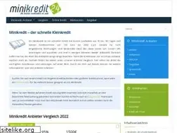 Sites similar to minikredit24.net