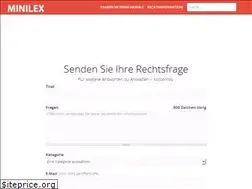 Sites similar to minilex.at