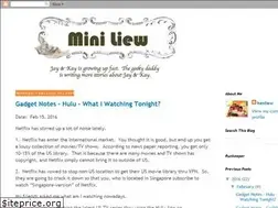 Sites similar to miniliew.blogspot.com