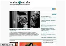 Sites similar to minimaetmoralia.it