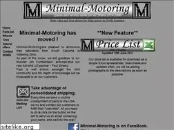 Sites similar to minimal-motoring.com