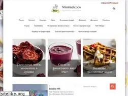 Sites similar to minimalcook.com