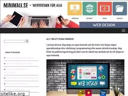 Sites similar to minimali.se