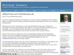 Sites similar to minimalinvasiv.de