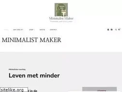 Sites similar to minimalist-maker.be