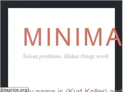 Sites similar to minimalist.com