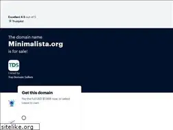 Sites similar to minimalista.org