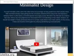 Sites similar to minimalistdesign.org