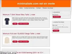 Sites similar to minimaliste.com
