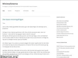 Sites similar to minimalisterna.se