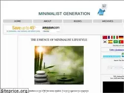 Sites similar to minimalistgeneration.com