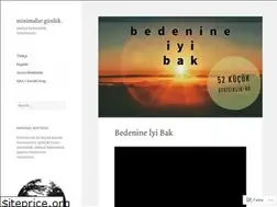 Sites similar to minimalistgunluk.wordpress.com