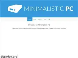 Sites similar to minimalisticpc.com