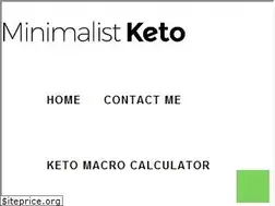 Sites similar to minimalistketo.com