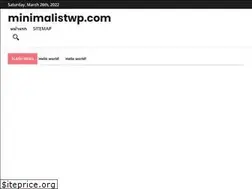 Sites similar to minimalistwp.com
