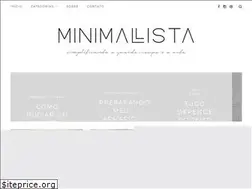 Sites similar to minimallista.com.br