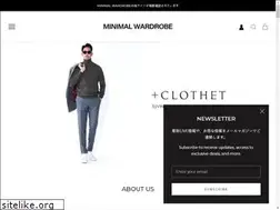 Sites similar to minimalwardrobe.jp