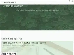 Sites similar to minimalwaste.de