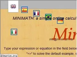 Sites similar to minimath.net