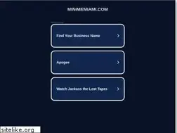 Sites similar to minimemiami.com