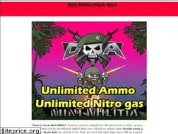 Sites similar to minimilitiahackmod.com