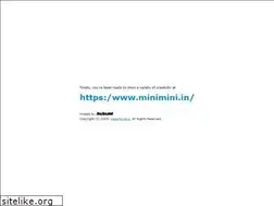 Sites similar to minimini.in