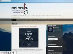 Sites similar to miniministry.com