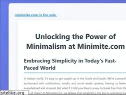 Sites similar to minimite.com