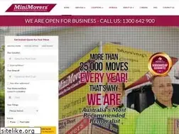 Sites similar to minimovers.com.au