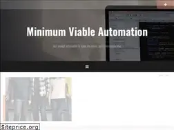 Sites similar to minimum-viable-automation.com