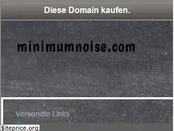 Sites similar to minimumnoise.com