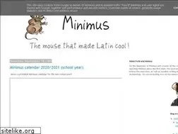Sites similar to minimusthemouse.blogspot.com