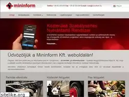 Sites similar to mininform.hu