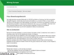 Sites similar to mining-europe.de