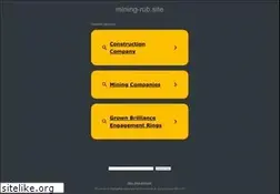 Sites similar to mining-rub.site