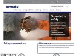 Sites similar to mining.komatsu