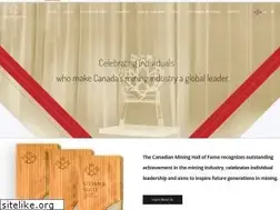 Sites similar to mininghalloffame.ca