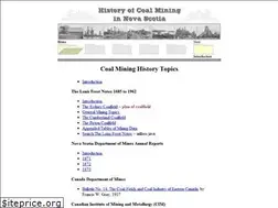 Sites similar to mininghistory.ns.ca