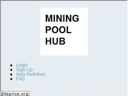 Sites similar to miningpoolhub.com