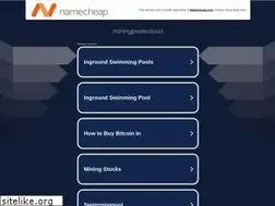 Sites similar to miningpools.cloud