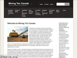 Sites similar to miningtaxcanada.com