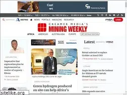 Sites similar to miningweekly.co.za