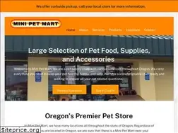 Sites similar to minipetmart.net