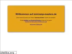 Sites similar to miniramp-masters.de