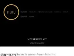 Sites similar to minirestaurant.at