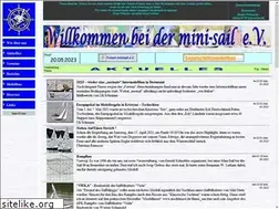 Sites similar to minisail-ev.de