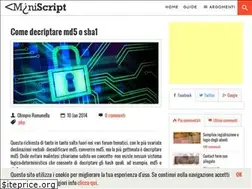 Sites similar to miniscript.it