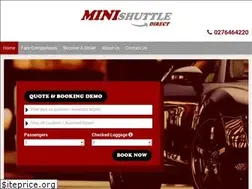 Sites similar to minishuttle.co.nz