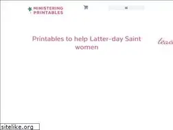 Sites similar to ministeringprintables.com